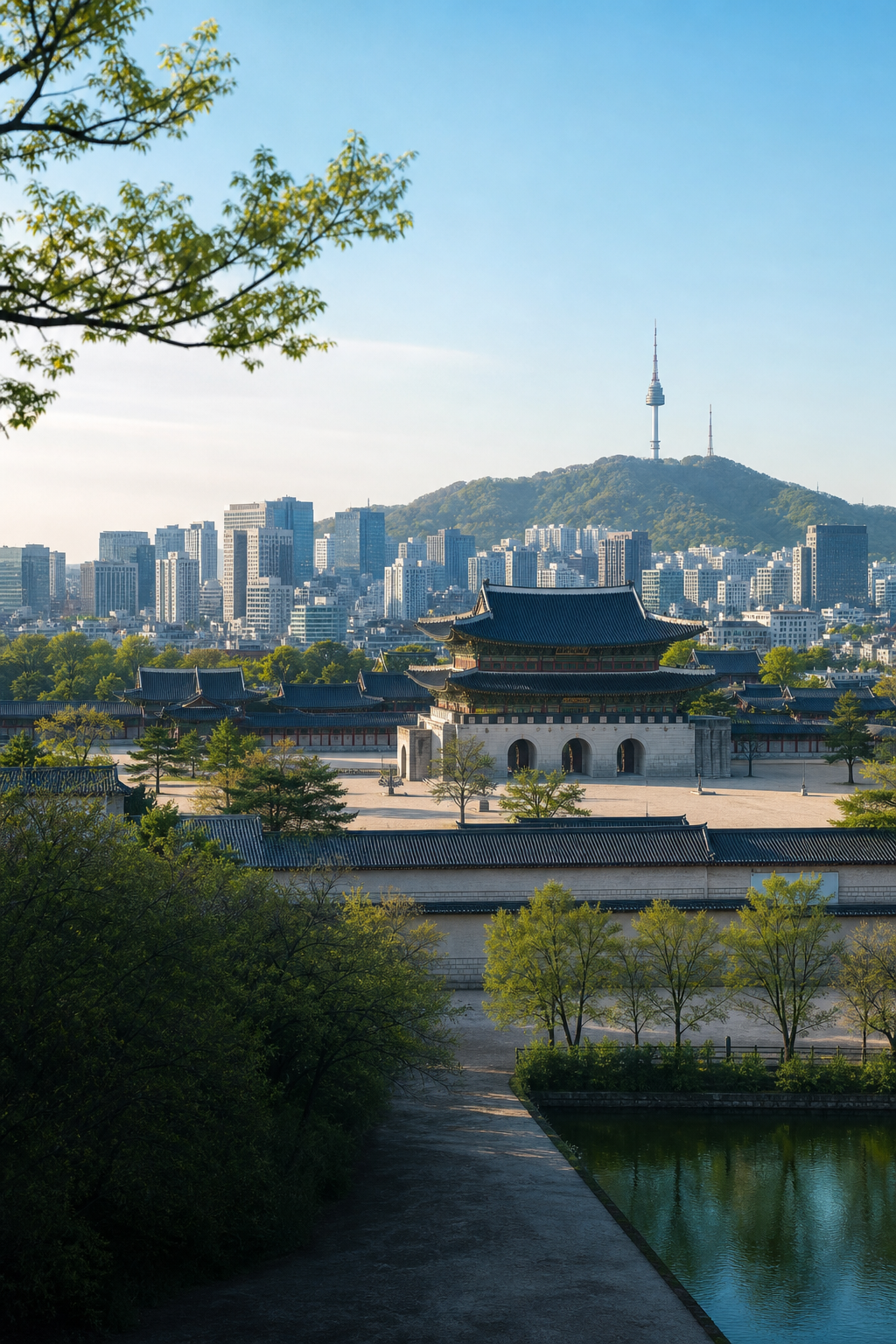 韓國景福宮及首爾風景